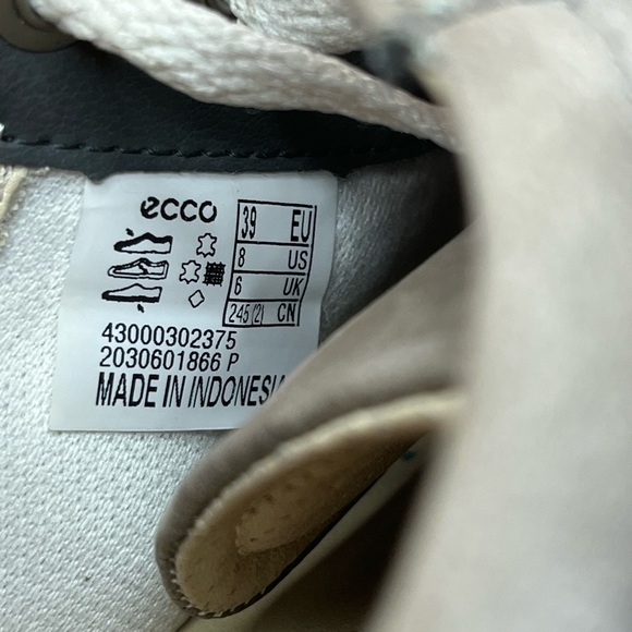 ECCO Soft 7 Women's Leather Casual Classic Solid Sneaker Size 8 - Picture 4 of 16